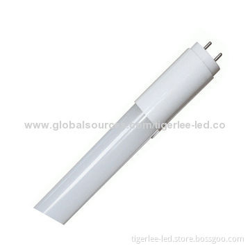 Full PC T8 LED tube light with replaceable driver, easy maintenance, AC 100-240V